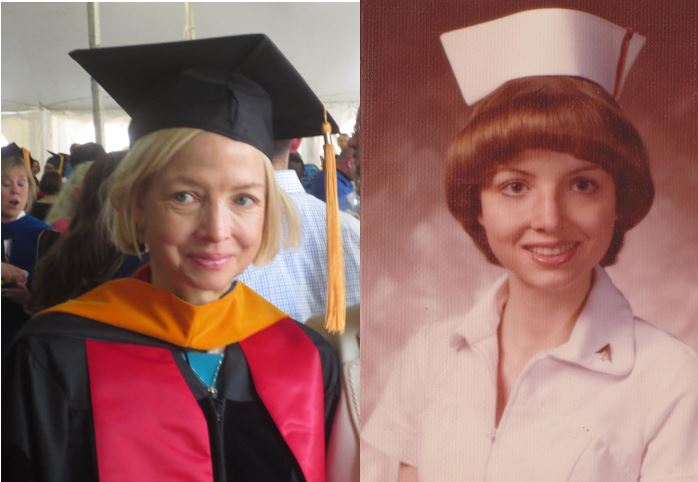 Graduation and nursing uniform portraits